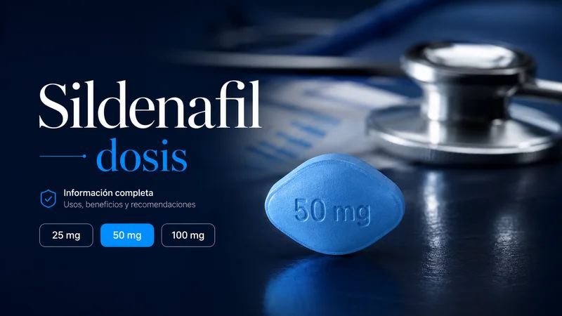 Sildenafil dosis: preguntas frecuentes sobre seguridad, interacciones y uso correcto