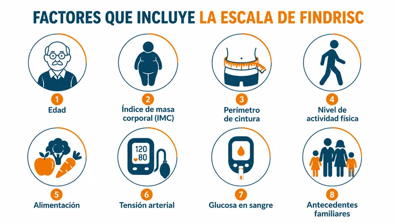 Test FINDRISC: calcule su riesgo de diabetes tipo 2 en 2 minutos — sin análisis de sangre